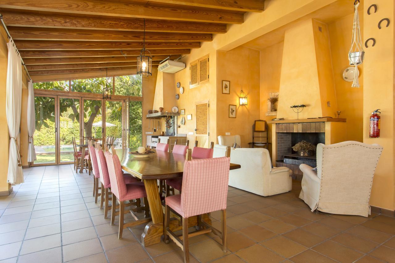 Vila Es Castellet De Bunola Bunyola Exteriér fotografie