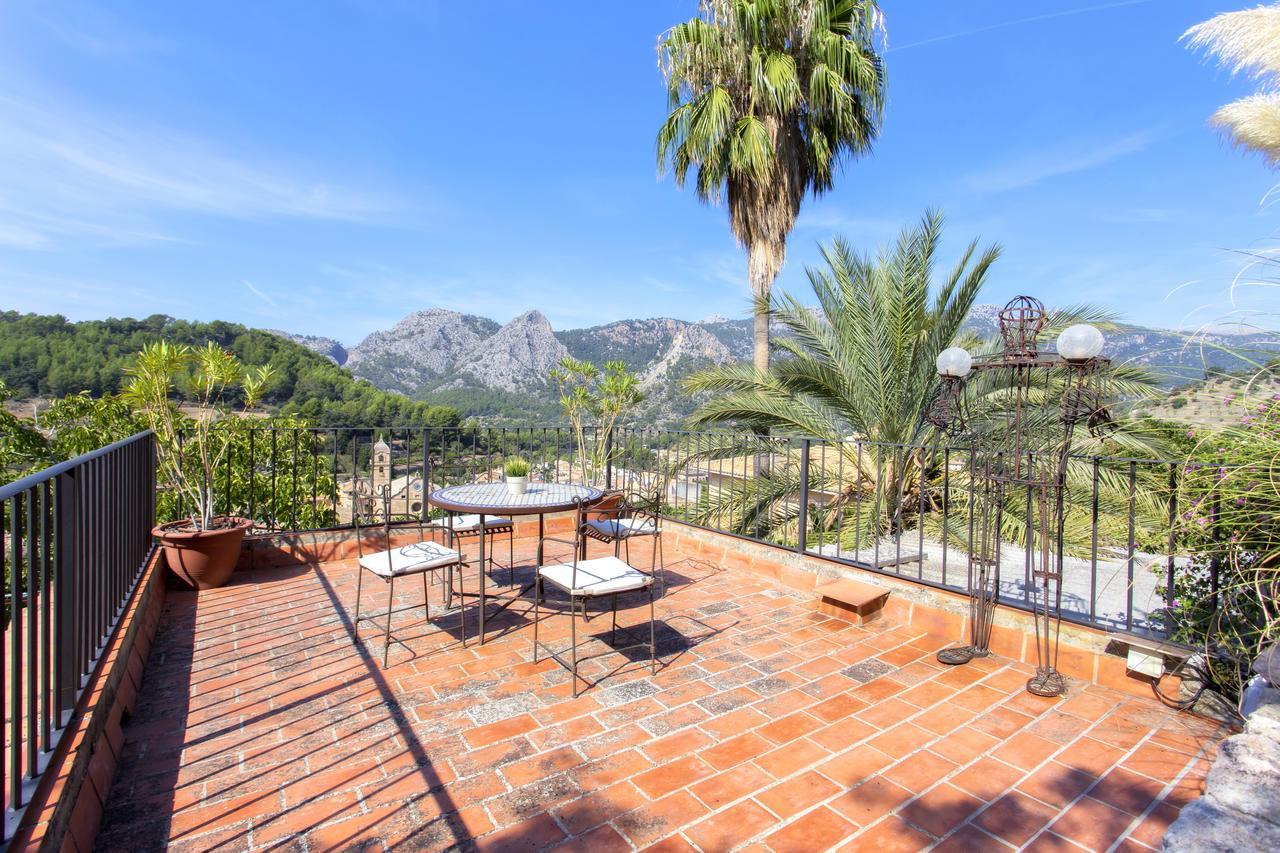 Vila Es Castellet De Bunola Bunyola Exteriér fotografie