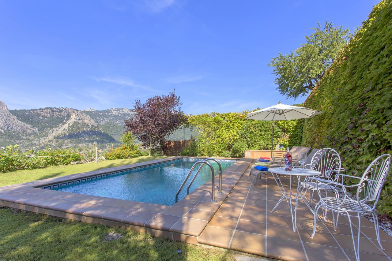 Vila Es Castellet De Bunola Bunyola Exteriér fotografie