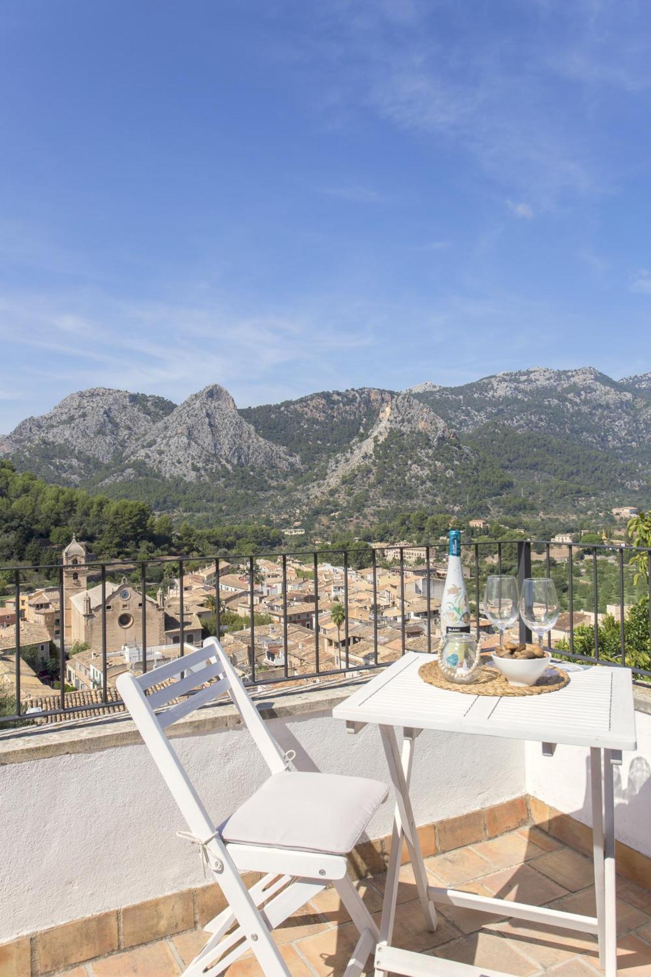 Vila Es Castellet De Bunola Bunyola Exteriér fotografie